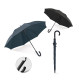 Parapluie publicitaire personnalisable ALBERT en pongee 190T avec ouverture automatique - BCM Goodies