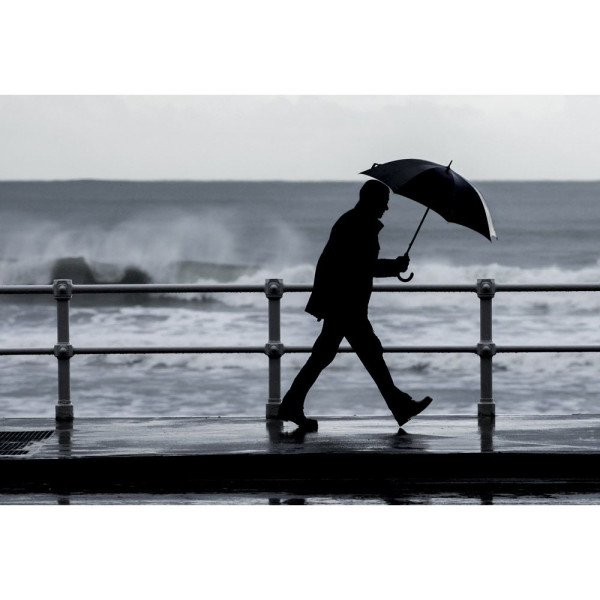 Parapluie publicitaire personnalisable ALBERT en pongee 190T avec ouverture automatique - BCM Goodies