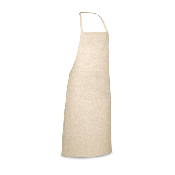 Tablier ZIMBRO en coton recyclé pour objets publicitaires personnalisables - BCM Goodies