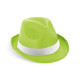 Chapeau publicitaire personnalisable en PP avec ruban en polyester blanc - BCM Goodies