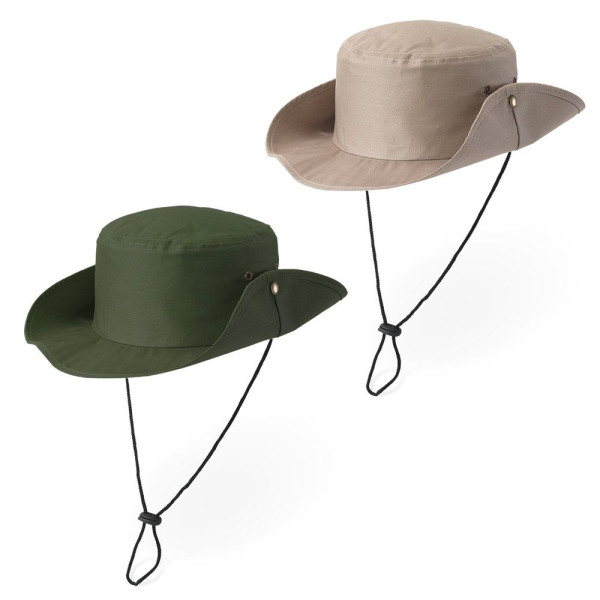 Chapeau safari BLASS en polyester personnalisable pour communication de marque