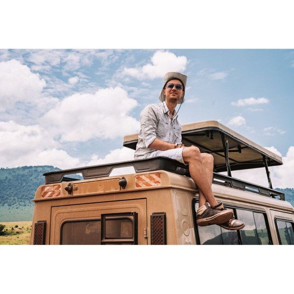 Chapeau safari BLASS en polyester personnalisable pour communication de marque