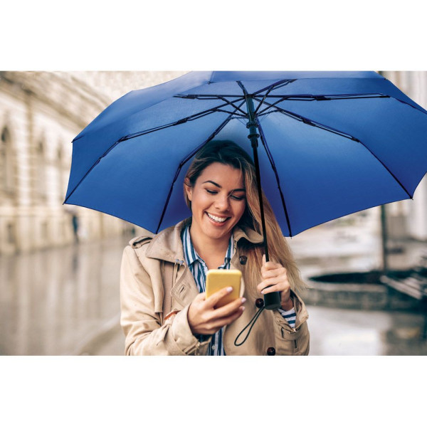 Parapluie pliable en polyester 190T personnalisable pour événements d'entreprise