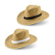 Chapeau de paille naturel personnalisable pour événements en extérieur - BCM Goodies
