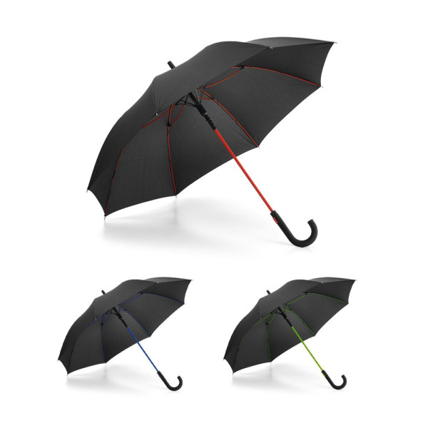 Parapluie personnalisable en polyester avec ouverture automatique - BCM Goodies