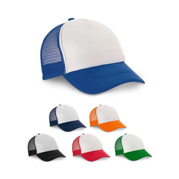 Casquette NICOLA en polyester et filet pour événements B2B et cadeaux personnalisés - BCM Goodies