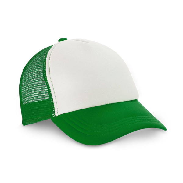 Casquette NICOLA en polyester et filet pour événements B2B et cadeaux personnalisés - BCM Goodies