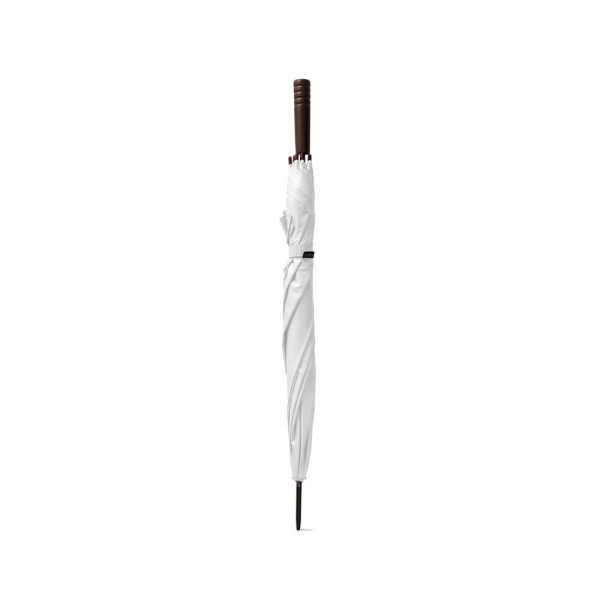 Parapluie APOLO en polyester recyclé pongee avec ouverture automatique - BCM Goodies
