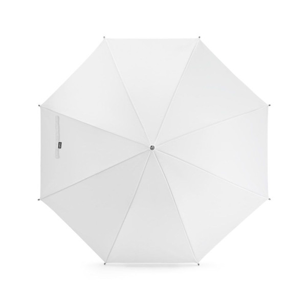 Parapluie APOLO en polyester recyclé pongee avec ouverture automatique - BCM Goodies