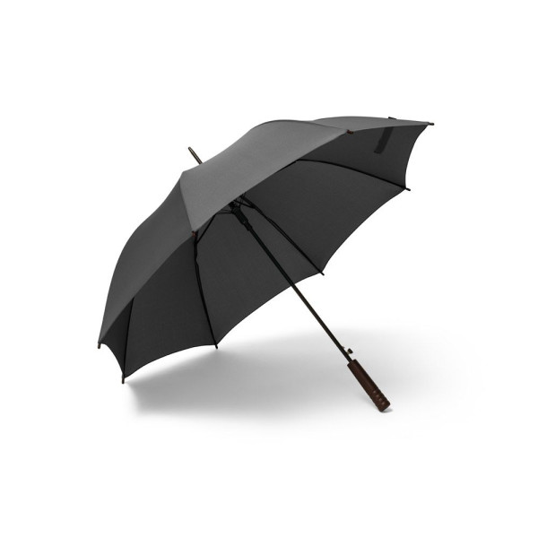 Parapluie APOLO en polyester recyclé pongee avec ouverture automatique - BCM Goodies