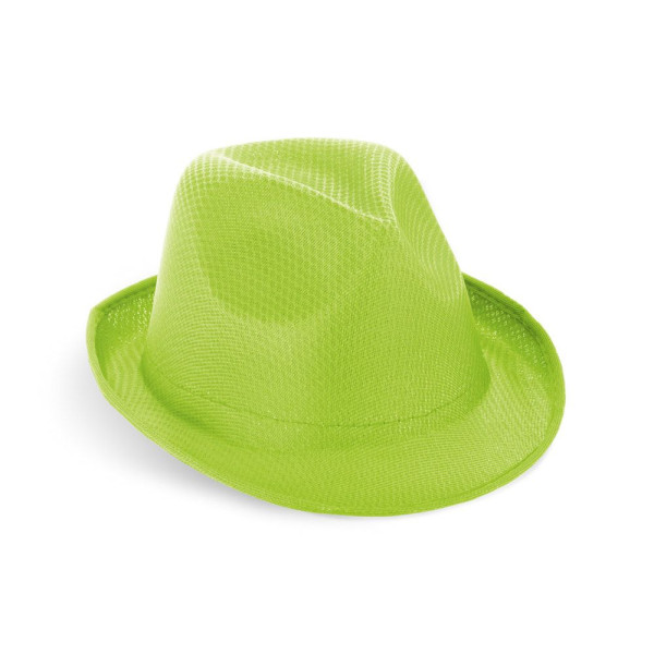 Chapeau en PP MANOLO pour événements d'entreprise et cadeaux clients/collaborateurs - BCM Goodies