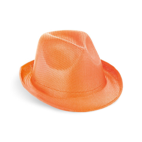 Chapeau en PP MANOLO pour événements d'entreprise et cadeaux clients/collaborateurs - BCM Goodies