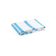 Serviette de plage personnalisable SARDENHA en coton et polyester recyclé - BCM Goodies