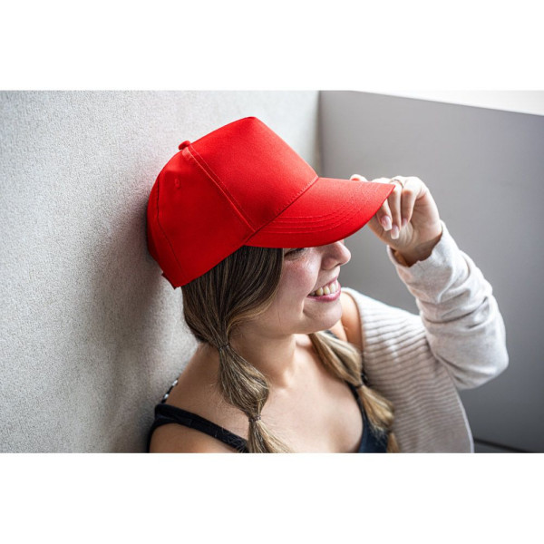 Casquette en polyester recyclé personnalisable pour entreprise | BCM Goodies