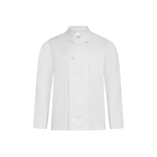 Veste de cuisine à manches longues VL BACO (190 g/m²) pour professionnels de la restauration - BCM Goodies