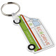 Porte-clés recyclé Tait en forme de minibus Personnalisable | BCM Goodies - 1