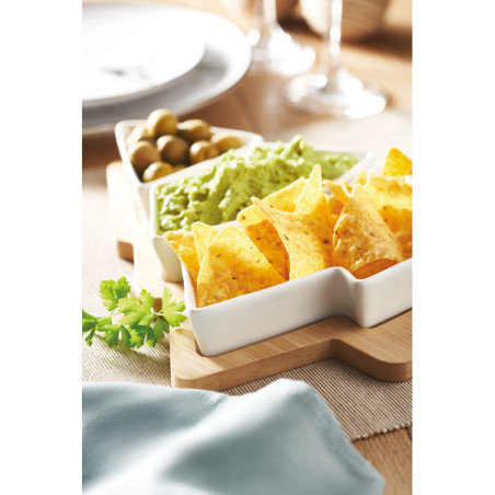 Plats de service de Noël VIRAM Personnalisable | BCM Goodies - 1