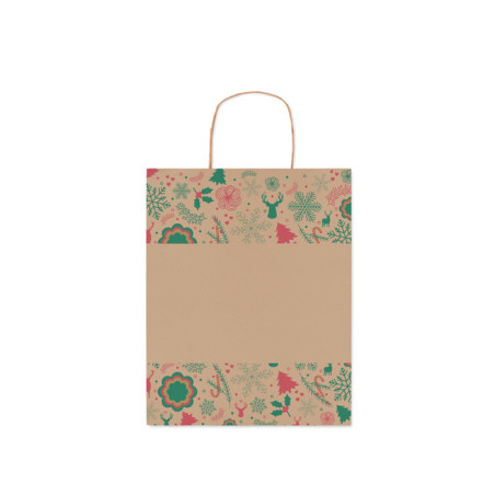 Sac en papier cadeau moyen BAO MEDIUM Personnalisable | BCM Goodies - 4