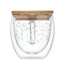 Tasse double paroi en verre SION Personnalisable | BCM Goodies - 5