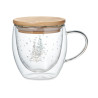 Tasse en verre à double paroi SIAN Personnalisable | BCM Goodies - 1