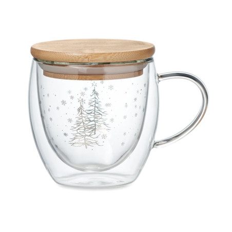 Tasse en verre à double paroi SIAN Personnalisable | BCM Goodies - 2