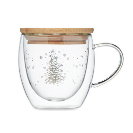 Tasse en verre à double paroi SIAN Personnalisable | BCM Goodies - 3