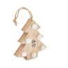 Sapin en bois avec lumières LULIE Personnalisable | BCM Goodies - 5