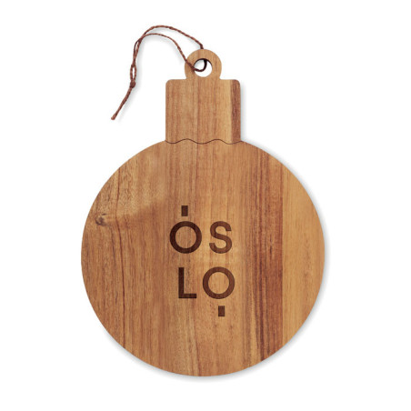 Planche de service en acacia ACABALL Personnalisable | BCM Goodies - 5