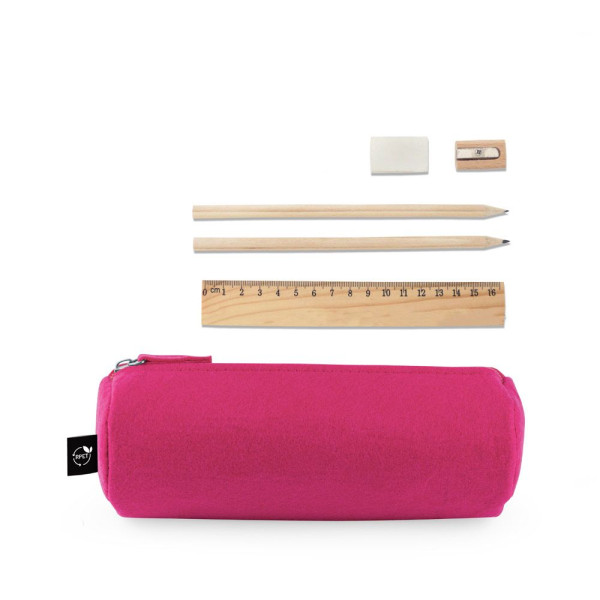 Trousse multi-usages NOMAD en feutre recyclé 100% rPET - BCM Goodies