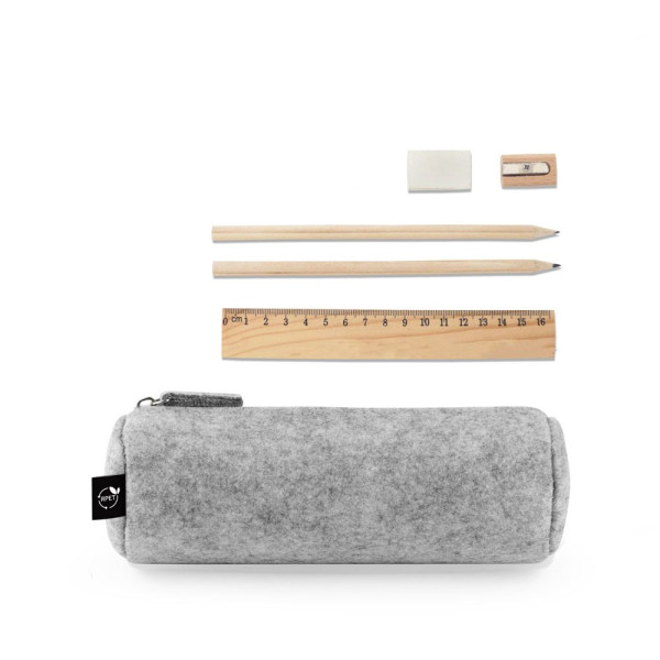 Trousse multi-usages NOMAD en feutre recyclé 100% rPET - BCM Goodies