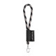 Lanière SET NAUTIC courte personnalisable avec mousqueton - BCM Goodies