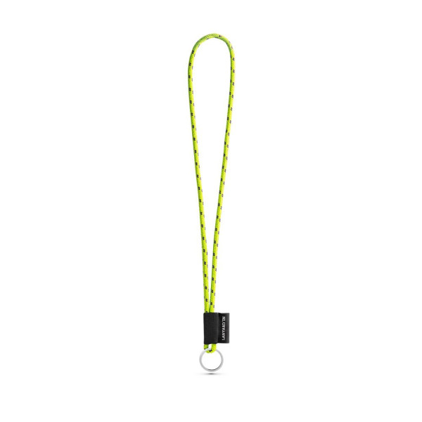 Porte-clés personnalisable en lanière SET NAUTIC Longue (Ø 5 mm) avec anneau Ø 32 mm - BCM Goodies