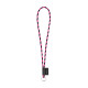Porte-clés personnalisable en lanière SET NAUTIC Longue (Ø 5 mm) avec anneau Ø 32 mm - BCM Goodies