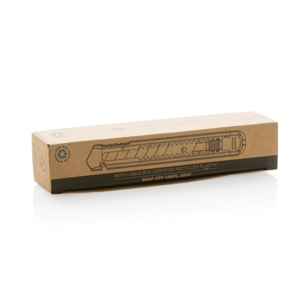 Cutter en plastique recyclé RCS pour découpe précise - BCM Goodies