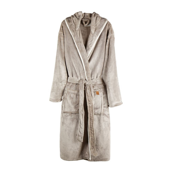 Peignoir de luxe en peluche VINGA RPET GRS Louis taille L-XL - Matériaux recyclés - BCM Goodies