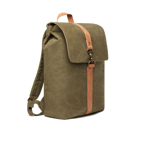 Sac à dos en toile recyclée GRS Bosler VINGA - Accessoire éco-responsable pour ordinateur portable 15 pouces