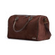 Sac weekend Hunton en imitation daim avec détails en laiton - VINGA - BCM Goodies