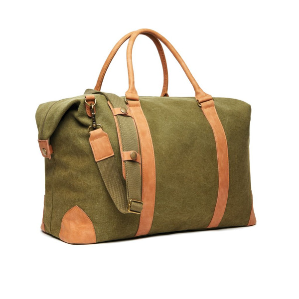 Sac de voyage en toile recyclée RCS Bosler - VINGA Duffle bag | BCM Goodies