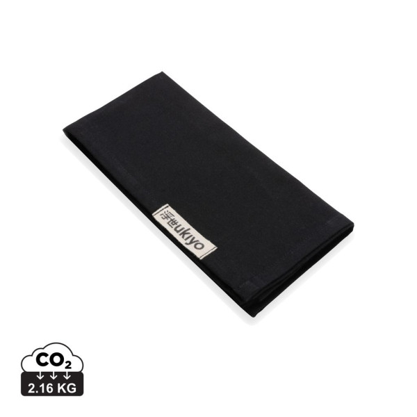 Serviettes de table écologiques Ukiyo en cotton recyclé 180gr Aware™ - Lot de 4 | BCM Goodies