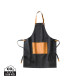 Tablier VINGA Asado en toile délavée de haute qualité - Accessoire de cuisine pour barbecue et cuisine en plein air
