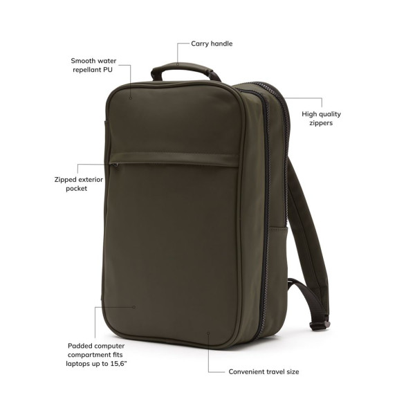 Sac à dos de voyage Baltimore VINGA - Sac à dos minimaliste et fonctionnel pour voyageurs modernes