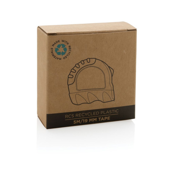 Mètre ruban 5M/19 mm en plastique recyclé RCS - BCM Goodies