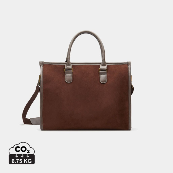 Sacoche pour ordinateur Hunton VINGA - Cuir végétal 15 pouces - BCM Goodies