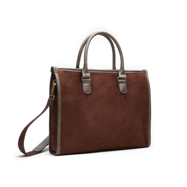 Sacoche pour ordinateur Hunton VINGA - Cuir végétal 15 pouces - BCM Goodies