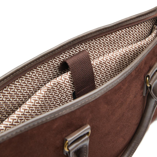 Sacoche pour ordinateur Hunton VINGA - Cuir végétal 15 pouces - BCM Goodies