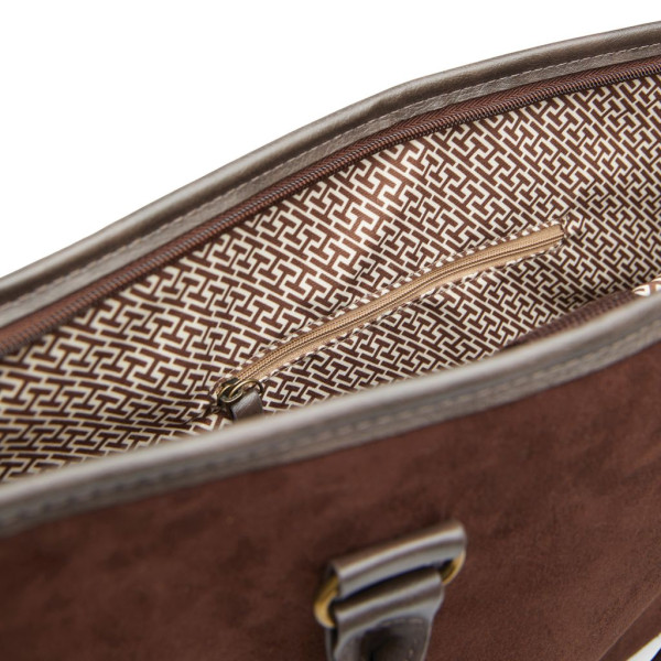 Sacoche pour ordinateur Hunton VINGA - Cuir végétal 15 pouces - BCM Goodies