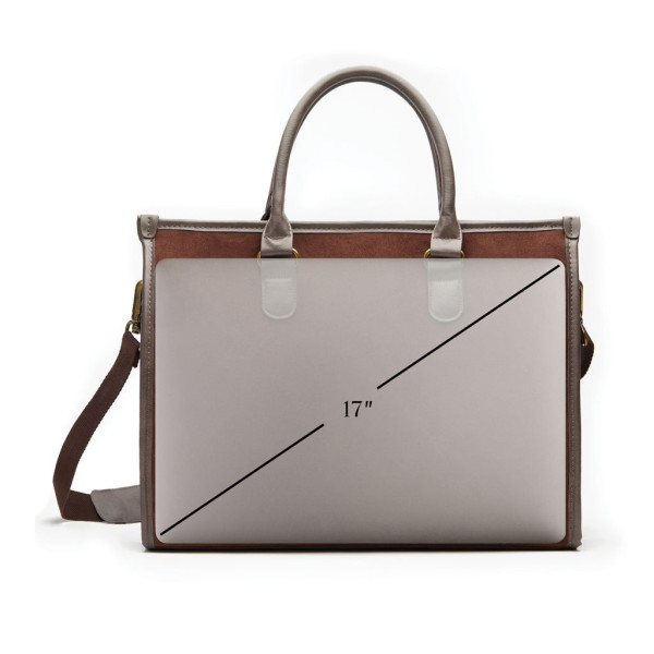 Sacoche pour ordinateur Hunton VINGA - Cuir végétal 15 pouces - BCM Goodies