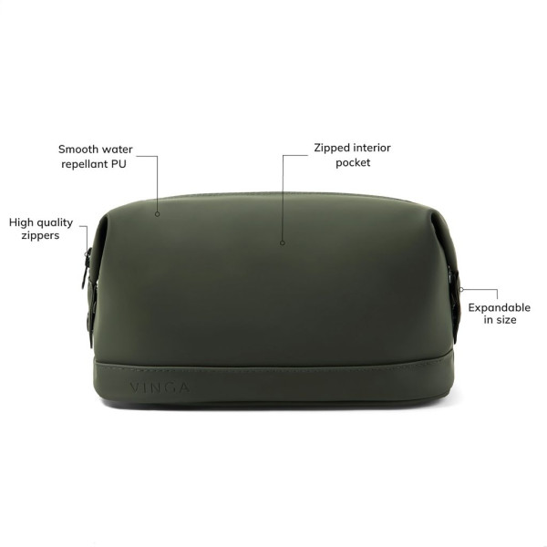 Trousse de toilette Baltimore VINGA - Accessoire de voyage indispensable