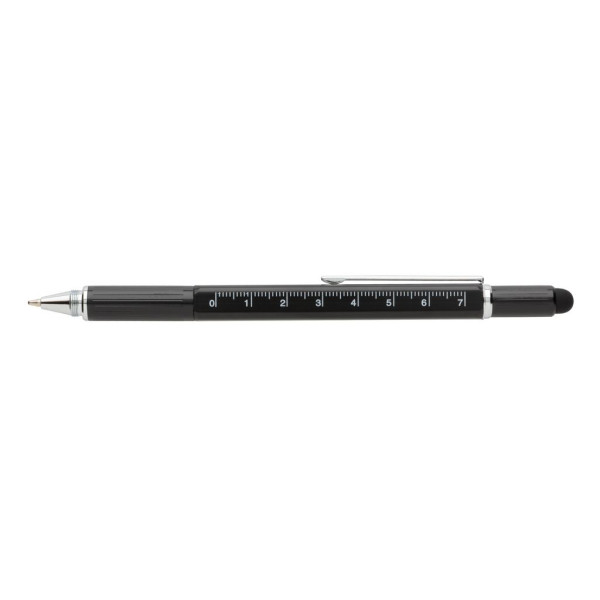 Stylo outil 5 en 1 en aluminium Personnalisable | BCM Goodies