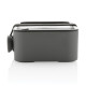 Lunch box avec cuichette en rPP GRS - Accessoire éco-responsable pour repas sains - BCM Goodies